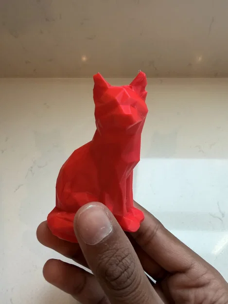 Mô hình chú cáo Low Poly - Image 2