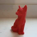 Mô hình chú cáo Low Poly - Thumbnail 3