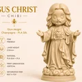 Tượng Chúa Giê-su Thánh Tâm phong cách Chibi - Thumbnail 1