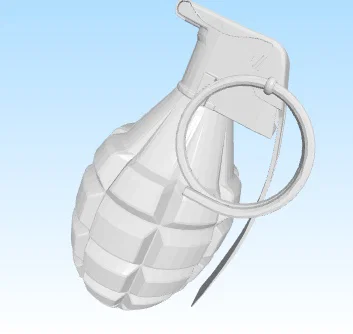 Lựu đạn MK2 "In liền một khối không cần lắp ráp" - Image 2