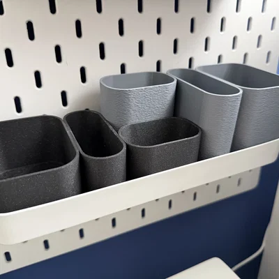 Bộ khay chứa đồ lắp ghép cho kệ IKEA SKÅDIS