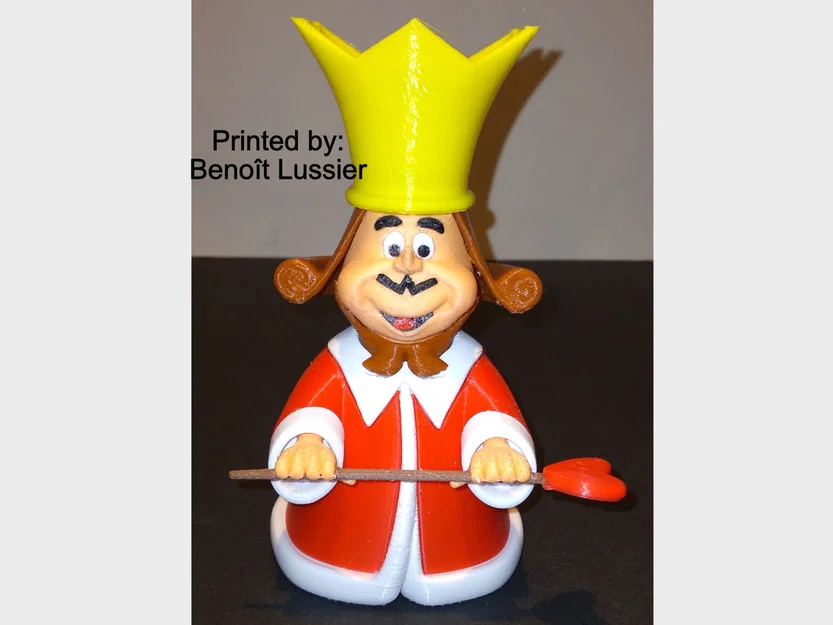 King of Hearts - Mô hình 3D từ Wonderland - Image 4
