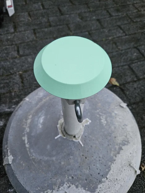 Nắp đậy chân đế dù ngoài trời (Parasol Stand Plug) in 3D - Image 1