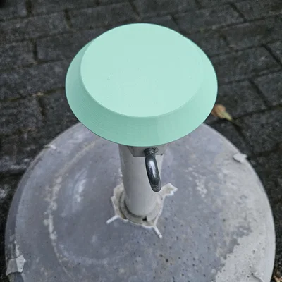 Nắp đậy chân đế dù ngoài trời (Parasol Stand Plug) in 3D