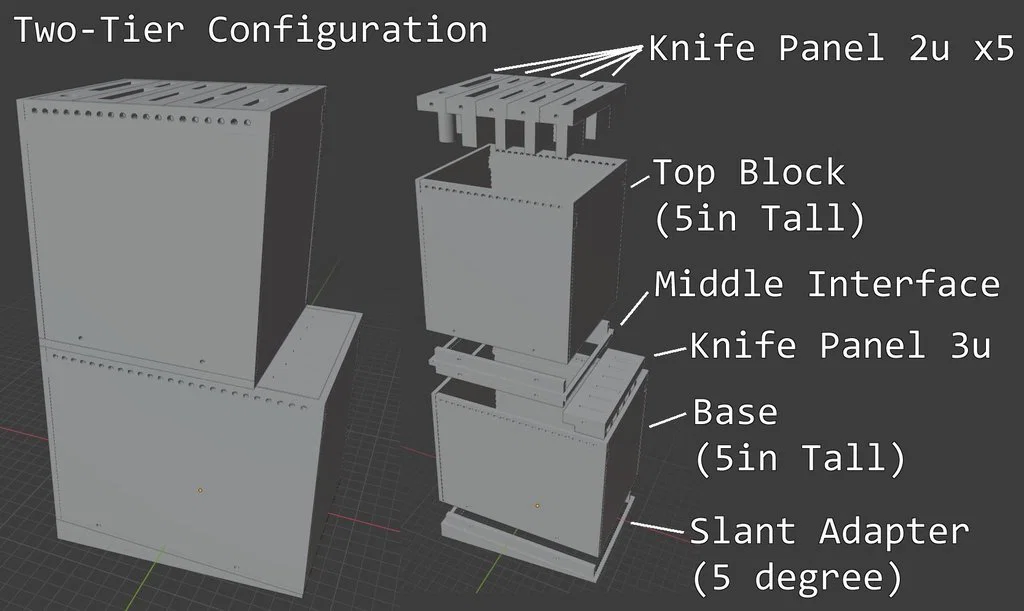 Đế cắm dao đa năng mô-đun (Knife Block, Ultimate Modular) - Image 3