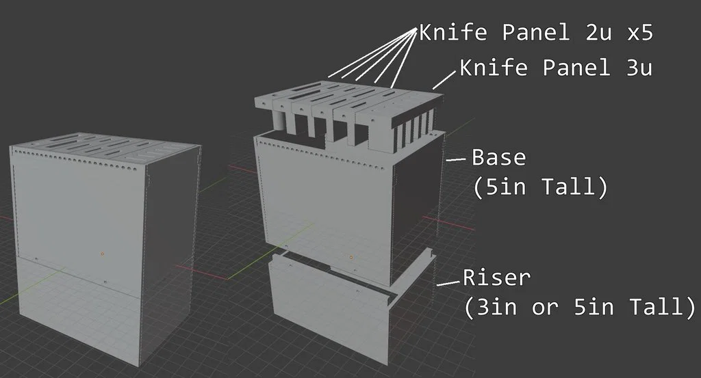 Đế cắm dao đa năng mô-đun (Knife Block, Ultimate Modular) - Image 4
