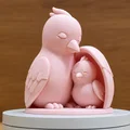 Under My Wing — Tượng chim mẹ và chim con - Thumbnail 1