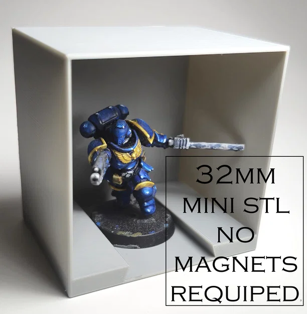 Hộp Đựng Mô Hình Đơn 32mm (Bản Mẫu DragonScale Armor) - Image 1