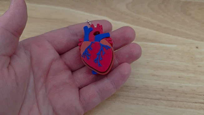 Mô hình trái tim Realistic Heart Clicker - Image 1