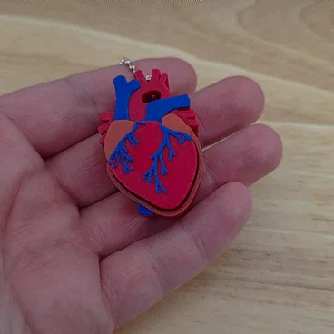 Mô hình trái tim Realistic Heart Clicker