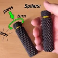 Spiky clicky stim toy v2 - Đồ chơi fidget nhọn có tiếng click xịn - Thumbnail 1