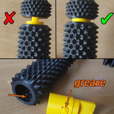 Spiky clicky stim toy v2 - Đồ chơi fidget nhọn có tiếng click xịn
