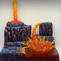 Đế diorama mặt đất tỷ lệ 1:12 cho mô hình Dragon Ball (Namek, Trái Đất, v.v.) - Thumbnail 2