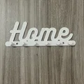 Bảng Treo Chìa Khóa Trang Trí Hình Chữ Home (In 3D Tiện Lợi) - Thumbnail 1