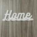 Bảng Treo Chìa Khóa Trang Trí Hình Chữ Home (In 3D Tiện Lợi) - Thumbnail 2