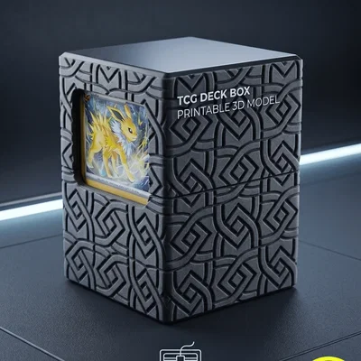 Hộp đựng thẻ bài TCG cao cấp có ô cửa sổ trưng bày
