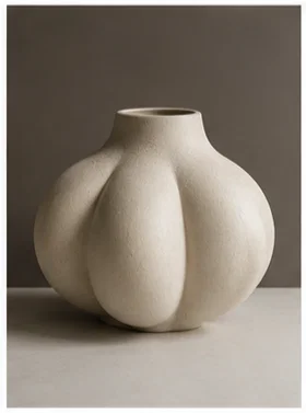 Bình hoa Corolla Vase 3D phong cách tối giản nghệ thuật - Image 2