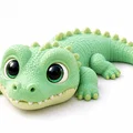 Mô hình chú cá sấu nhỏ đáng yêu Cocodrilo Flexy - Đồ chơi in 3D - Thumbnail 1