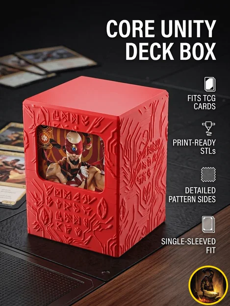HỘP ĐỰNG BÀI CORE UNITY DECK BOX - Image 1
