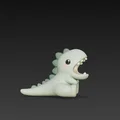 Mô hình khủng long Dino kẹp dây cáp siêu đáng yêu cho bàn làm việc - Thumbnail 2