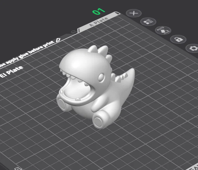 Mô hình khủng long Dino kẹp dây cáp siêu đáng yêu cho bàn làm việc - Image 5