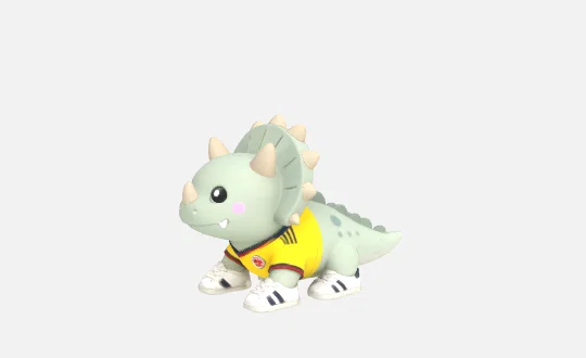 Mô hình Rino đá bóng (Rino mod futbol) phong cách Art Toy - Image 3