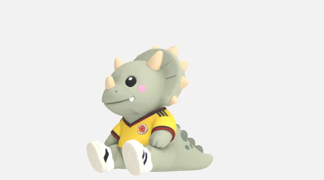 Mô hình Rino đá bóng (Rino mod futbol) phong cách Art Toy - Image 9