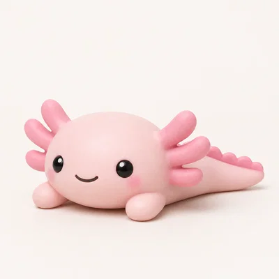 Axolote - Mô hình Art Toy dễ thương trang trí bàn làm việc