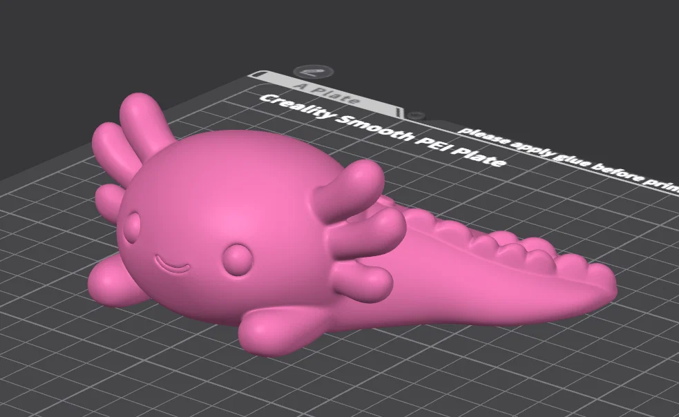 Axolote - Mô hình Art Toy dễ thương trang trí bàn làm việc - Image 6