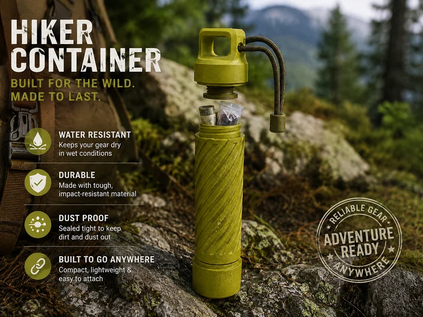 HIKER CONTAINER - Hộp đựng đồ đa năng cho chuyến đi phượt - Image 1