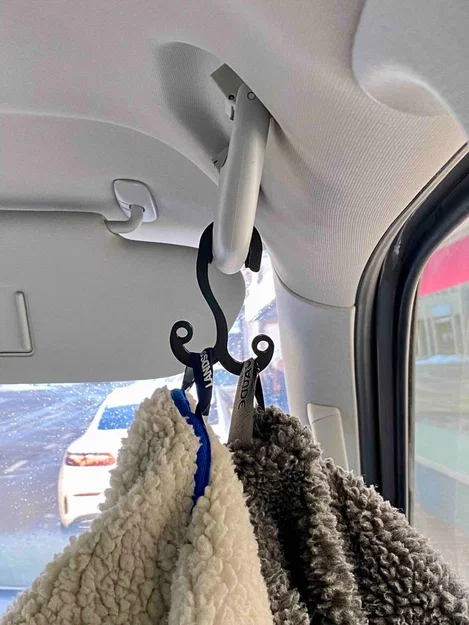 VW T5/T6 California - Móc treo đôi gắn tay nắm cửa bên tài/phụ - Image 1