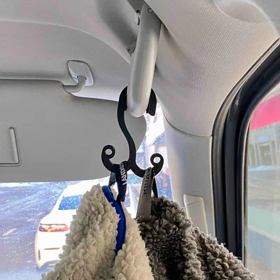 VW T5/T6 California - Móc treo đôi gắn tay nắm cửa bên tài/phụ