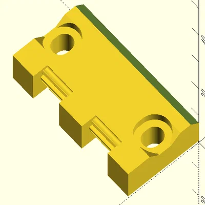 Ngàm kẹp dây đai Sovol Zero dạng răng có thể điều chỉnh - Bản mẫu V2