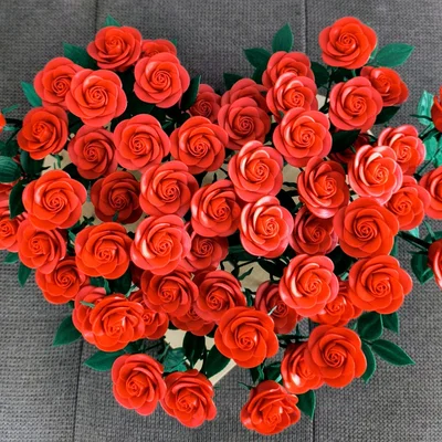 Rosa Colombiana - Mẫu hoa hồng 3D đẹp làm quà tặng Ngày của Mẹ