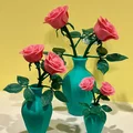 Rosa Colombiana - Mẫu hoa hồng 3D đẹp làm quà tặng Ngày của Mẹ - Thumbnail 3