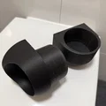 Giá treo bàn chải vệ sinh kiểu dáng hữu cơ - thiết kế hai phần dễ tháo lắp - Thumbnail 5