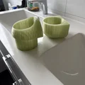 Giá treo bàn chải vệ sinh kiểu dáng hữu cơ - thiết kế hai phần dễ tháo lắp - Thumbnail 8