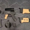 Bộ phụ kiện nâng cấp 3D cho mô hình AK-47 Pocket Rifle - Thumbnail 1