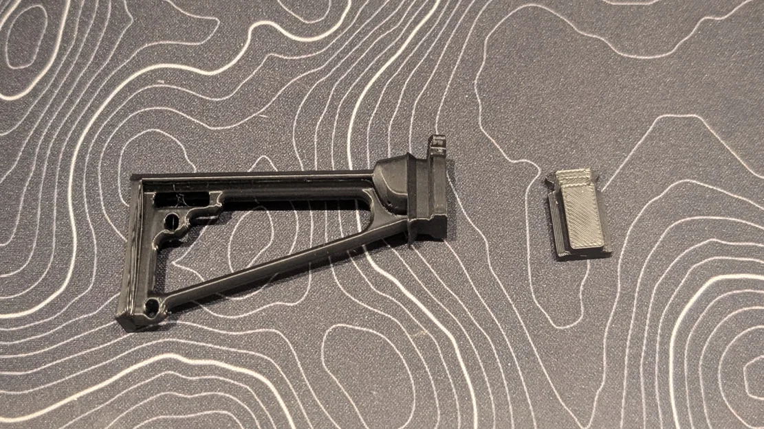 Bộ phụ kiện nâng cấp 3D cho mô hình AK-47 Pocket Rifle - Image 4