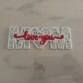 Mô hình Mom i loveu - Thumbnail 3