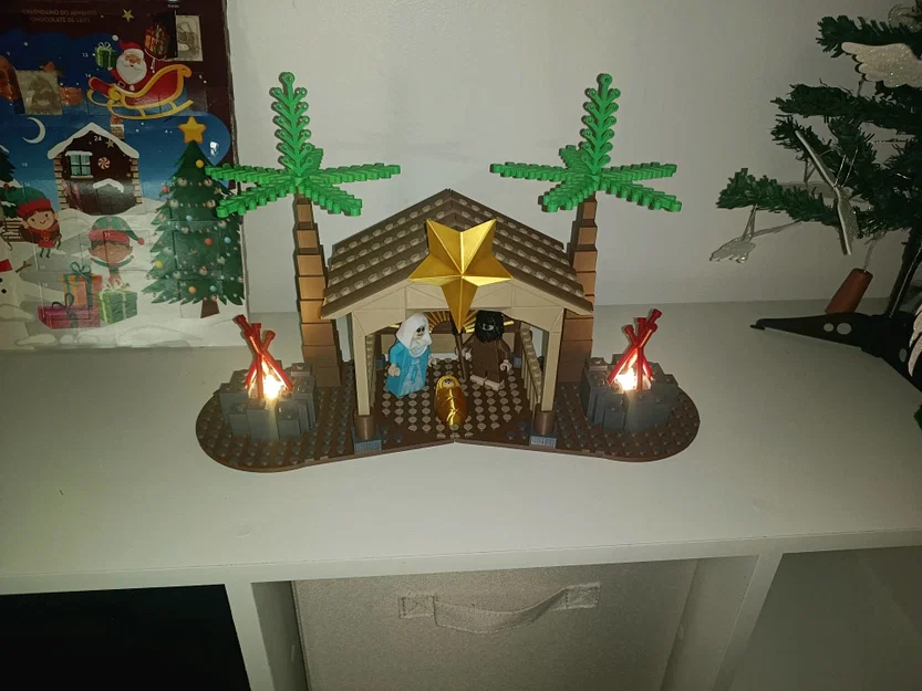Bộ khối lắp ráp mô hình hang đá (Pesebre blocks) - Image 1