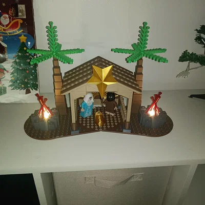 Bộ khối lắp ráp mô hình hang đá (Pesebre blocks)