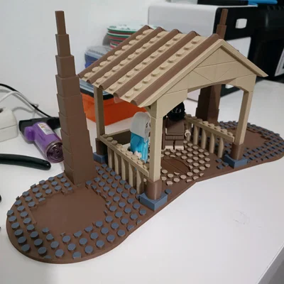 Bộ khối lắp ráp mô hình hang đá (Pesebre blocks)