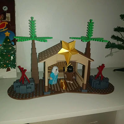 Bộ khối lắp ráp mô hình hang đá (Pesebre blocks)