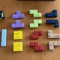 Bộ trò chơi xếp hình Tetris kiểu Lego độc đáo - Mô hình in 3D - Thumbnail 2