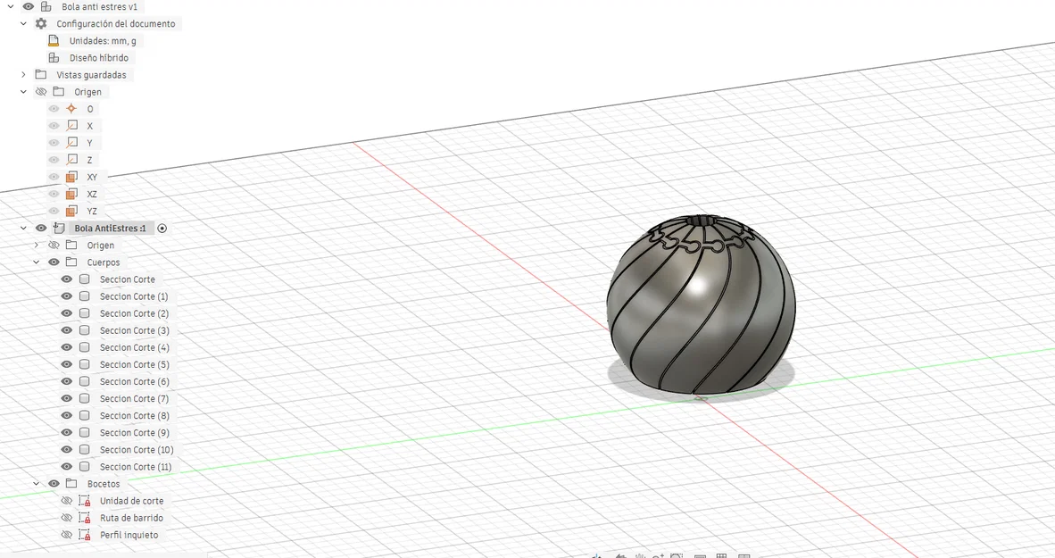 Mô hình 3D quả cầu giảm căng thẳng Bola Anti Estres cực đẹp - Image 2