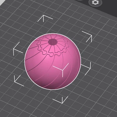 Mô hình 3D quả cầu giảm căng thẳng Bola Anti Estres cực đẹp
