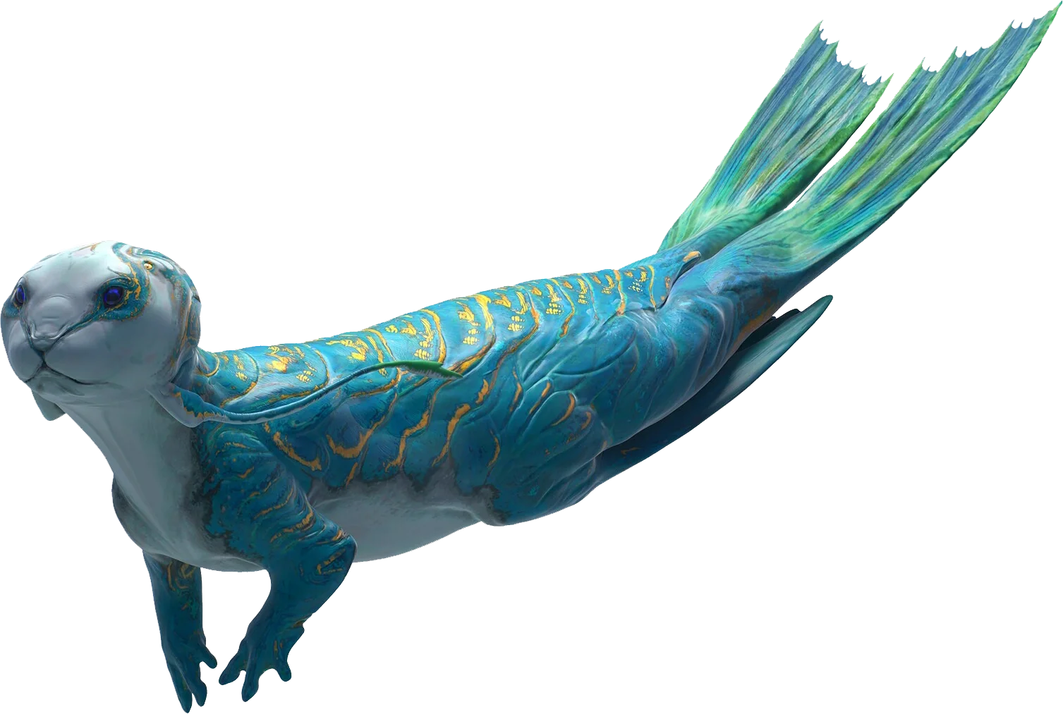 Mô hình Otterfin (Zukzuk) - Sinh vật biển huyền bí từ Avatar 1