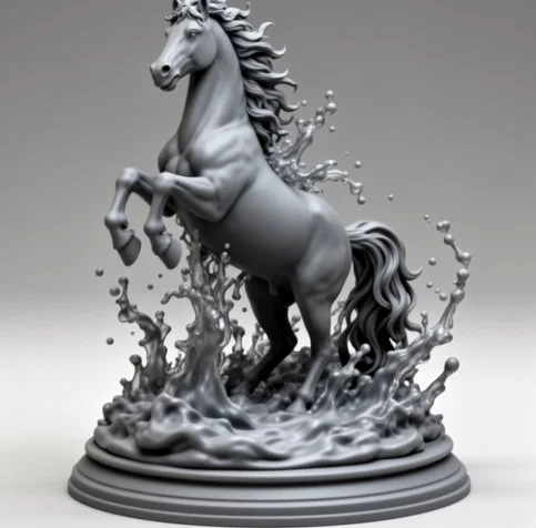 Mô hình Water Steed in 3D ấn tượng - D+D Element Saga - Image 1