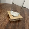 Miếng lót ly hình pallet (Pallet Coaster) độc đáo cho bàn làm việc - Thumbnail 1